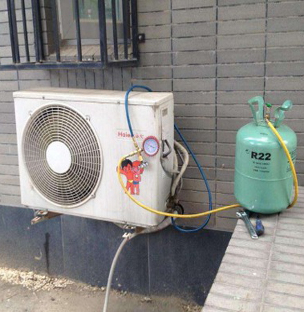 铁东空调加氟